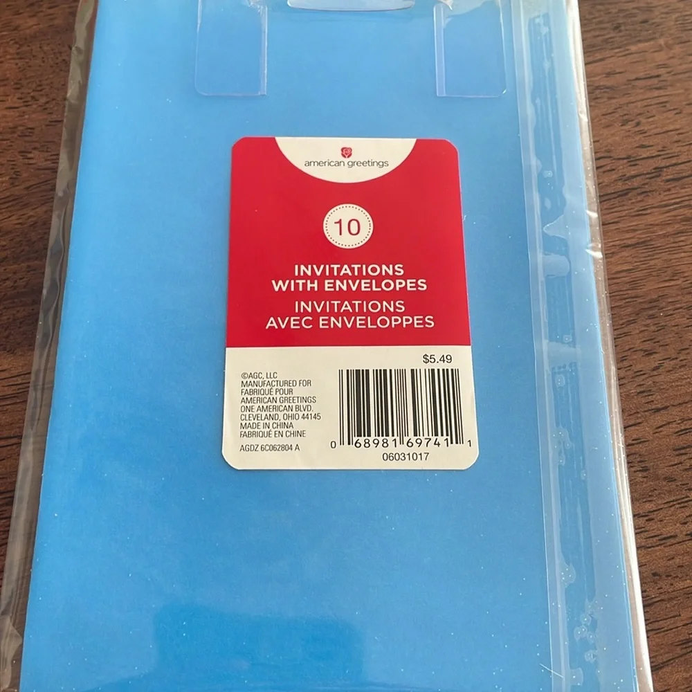 2 10 packs of party invitations